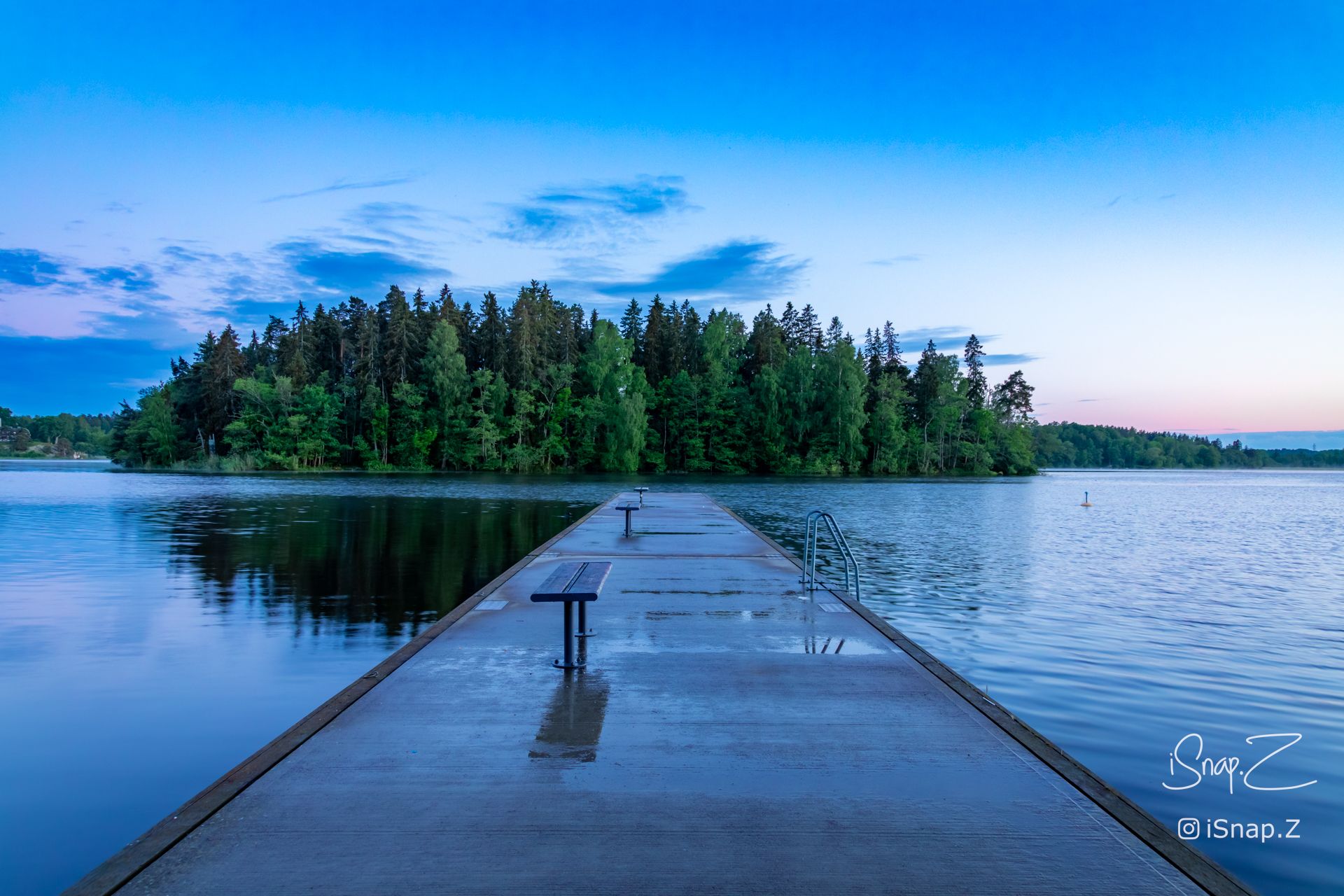 Lake view in Stockholm